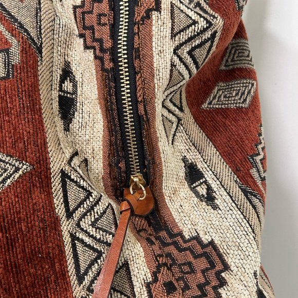 Street Level large 3 section boho print handbag - Picture 8 of 9